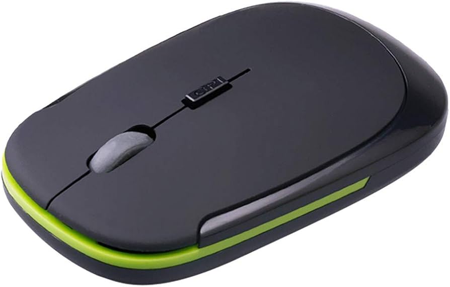 51RAJxOikwL._AC_UF8941000_QL80_-1.jpg Slim Wireless Mouse Ultra 2.4Ghz With USB Receiver - Image 1