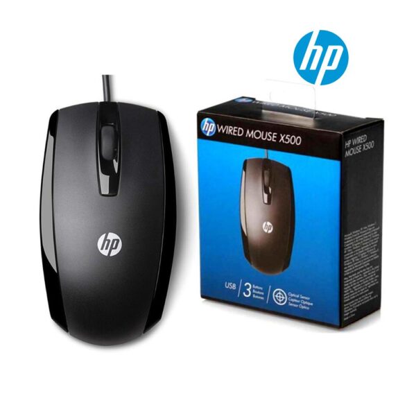 Hp X500 Wired Optical Mouse